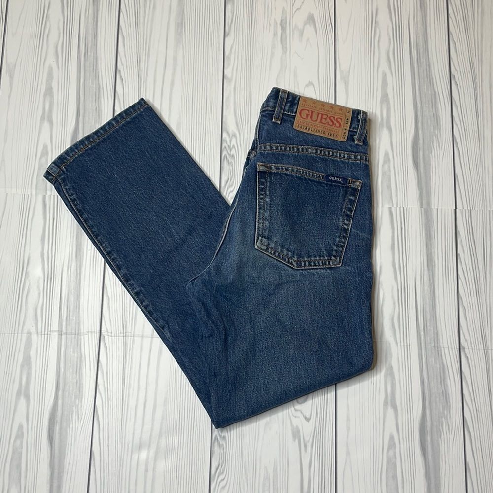 90s Vintage Guess low rise bootcut jeans 27 short